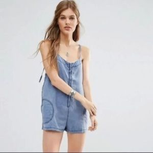 Free People Wainwright Jersey Romper